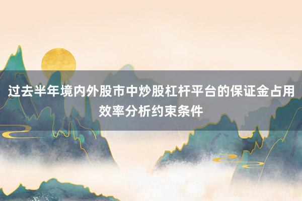 过去半年境内外股市中炒股杠杆平台的保证金占用效率分析约束条件